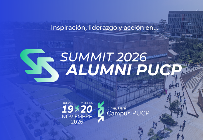 SÉ PARTE DEL SUMMIT ALUMNI PUCP 2026